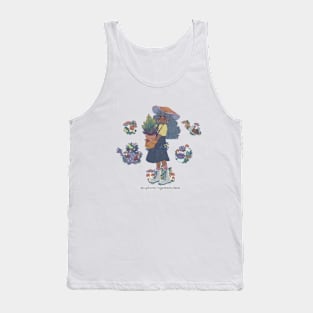 SHROOM GIRLS - Stropharia Rugosoannulata Tank Top